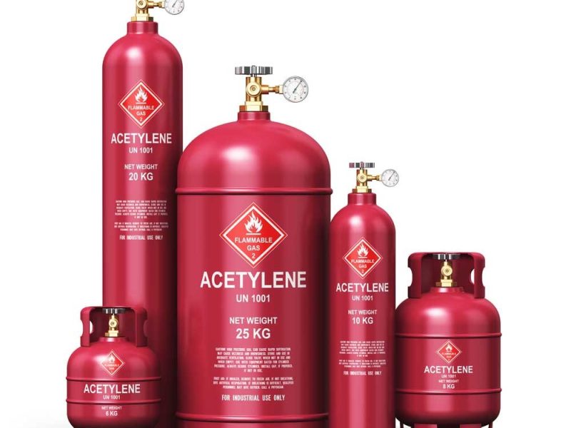 آشنایی با سیلندرهای گازهای صنعتی و انواع آن